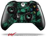 Decal Style Skin for Microsoft XBOX One Wireless Controller Skulls Confetti Seafoam Green - (CONTROLLER NOT INCLUDED)