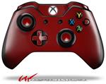 Decal Style Skin for Microsoft XBOX One Wireless Controller Solids Collection Red Dark - (CONTROLLER NOT INCLUDED)