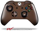 Decal Style Skin for Microsoft XBOX One Wireless Controller Solids Collection Chocolate Brown - (CONTROLLER NOT INCLUDED)