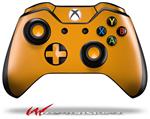 Decal Style Skin for Microsoft XBOX One Wireless Controller Solids Collection Orange - (CONTROLLER NOT INCLUDED)