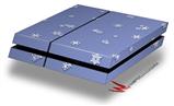 Vinyl Decal Skin Wrap compatible with Sony PlayStation 4 Original Console Snowflakes (PS4 NOT INCLUDED)