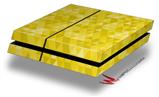 Vinyl Decal Skin Wrap compatible with Sony PlayStation 4 Original Console Triangle Mosaic Yellow (PS4 NOT INCLUDED)