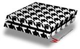 Vinyl Decal Skin Wrap compatible with Sony PlayStation 4 Original Console Houndstooth Black (PS4 NOT INCLUDED)