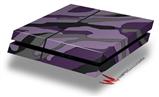 Vinyl Decal Skin Wrap compatible with Sony PlayStation 4 Original Console Camouflage Purple (PS4 NOT INCLUDED)