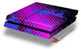 Vinyl Decal Skin Wrap compatible with Sony PlayStation 4 Original Console Halftone Splatter Blue Hot Pink (PS4 NOT INCLUDED)