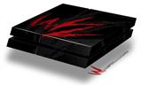 Vinyl Decal Skin Wrap compatible with Sony PlayStation 4 Original Console WraptorSkinz WZ on Black (PS4 NOT INCLUDED)