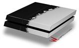 Vinyl Decal Skin Wrap compatible with Sony PlayStation 4 Original Console Ripped Colors Black Gray (PS4 NOT INCLUDED)