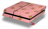 Vinyl Decal Skin Wrap compatible with Sony PlayStation 4 Original Console Anchors Away Pink (PS4 NOT INCLUDED)