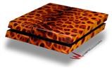 Vinyl Decal Skin Wrap compatible with Sony PlayStation 4 Original Console Fractal Fur Cheetah (PS4 NOT INCLUDED)
