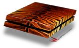 Vinyl Decal Skin Wrap compatible with Sony PlayStation 4 Original Console Fractal Fur Tiger (PS4 NOT INCLUDED)