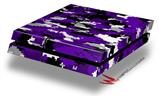Vinyl Decal Skin Wrap compatible with Sony PlayStation 4 Original Console WraptorCamo Digital Camo Purple (PS4 NOT INCLUDED)