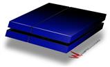 Vinyl Decal Skin Wrap compatible with Sony PlayStation 4 Original Console Smooth Fades Blue Black (PS4 NOT INCLUDED)