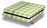 Vinyl Decal Skin Wrap compatible with Sony PlayStation 4 Original Console Houndstooth Sage Green (PS4 NOT INCLUDED)