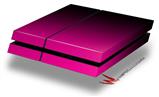 Vinyl Decal Skin Wrap compatible with Sony PlayStation 4 Original Console Smooth Fades Hot Pink Black (PS4 NOT INCLUDED)