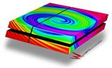 Vinyl Decal Skin Wrap compatible with Sony PlayStation 4 Original Console Rainbow Swirl (PS4 NOT INCLUDED)