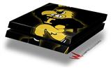 Vinyl Decal Skin Wrap compatible with Sony PlayStation 4 Original Console Iowa Hawkeyes Herky on Black (PS4 NOT INCLUDED)