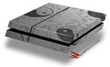 Vinyl Decal Skin Wrap compatible with Sony PlayStation 4 Original Console Feminine Yin Yang Gray (PS4 NOT INCLUDED)