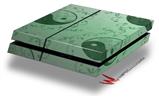 Vinyl Decal Skin Wrap compatible with Sony PlayStation 4 Original Console Feminine Yin Yang Green (PS4 NOT INCLUDED)