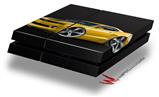 Vinyl Decal Skin Wrap compatible with Sony PlayStation 4 Original Console 2010 Camaro RS Yellow (PS4 NOT INCLUDED)