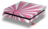 Vinyl Decal Skin Wrap compatible with Sony PlayStation 4 Original Console Rising Sun Japanese Flag Pink (PS4 NOT INCLUDED)