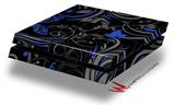 Vinyl Decal Skin Wrap compatible with Sony PlayStation 4 Original Console Twisted Garden Gray and Blue (PS4 NOT INCLUDED)