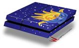 Vinyl Decal Skin Wrap compatible with Sony PlayStation 4 Original Console Moon Sun (PS4 NOT INCLUDED)