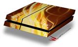 Vinyl Decal Skin Wrap compatible with Sony PlayStation 4 Original Console Mystic Vortex Yellow (PS4 NOT INCLUDED)
