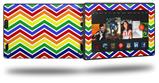 Zig Zag Rainbow - Decal Style Skin fits 2013 Amazon Kindle Fire HD 7 inch