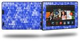 Triangle Mosaic Blue - Decal Style Skin fits 2013 Amazon Kindle Fire HD 7 inch