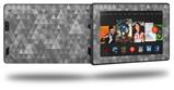 Triangle Mosaic Gray - Decal Style Skin fits 2013 Amazon Kindle Fire HD 7 inch