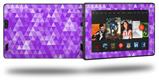 Triangle Mosaic Purple - Decal Style Skin fits 2013 Amazon Kindle Fire HD 7 inch