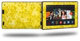 Triangle Mosaic Yellow - Decal Style Skin fits 2013 Amazon Kindle Fire HD 7 inch