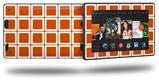 Squared Burnt Orange - Decal Style Skin fits 2013 Amazon Kindle Fire HD 7 inch