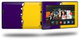 Ripped Colors Purple Yellow - Decal Style Skin fits 2013 Amazon Kindle Fire HD 7 inch