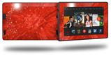 Stardust Red - Decal Style Skin fits 2013 Amazon Kindle Fire HD 7 inch