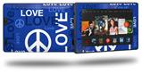 Love and Peace Blue - Decal Style Skin fits 2013 Amazon Kindle Fire HD 7 inch
