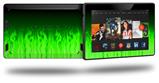 Fire Green - Decal Style Skin fits 2013 Amazon Kindle Fire HD 7 inch