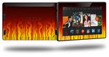 Fire on Black - Decal Style Skin fits 2013 Amazon Kindle Fire HD 7 inch