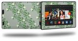 Victorian Design Green - Decal Style Skin fits 2013 Amazon Kindle Fire HD 7 inch