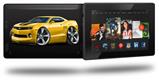 2010 Camaro RS Yellow - Decal Style Skin fits 2013 Amazon Kindle Fire HD 7 inch