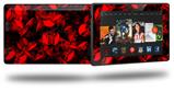 Skulls Confetti Red - Decal Style Skin fits 2013 Amazon Kindle Fire HD 7 inch