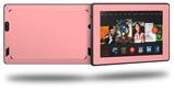 Solids Collection Pink - Decal Style Skin fits 2013 Amazon Kindle Fire HD 7 inch