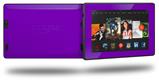 Solids Collection Purple - Decal Style Skin fits 2013 Amazon Kindle Fire HD 7 inch