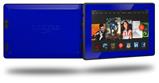 Solids Collection Royal Blue - Decal Style Skin fits 2013 Amazon Kindle Fire HD 7 inch