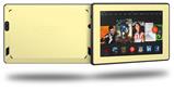 Solids Collection Yellow Sunshine - Decal Style Skin fits 2013 Amazon Kindle Fire HD 7 inch