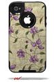 Flowers and Berries Purple - Decal Style Vinyl Skin fits Otterbox Commuter iPhone4/4s Case (CASE SOLD SEPARATELY)