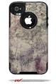 Pastel Abstract Gray and Purple - Decal Style Vinyl Skin fits Otterbox Commuter iPhone4/4s Case (CASE SOLD SEPARATELY)