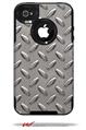 Diamond Plate Metal 02 - Decal Style Vinyl Skin fits Otterbox Commuter iPhone4/4s Case (CASE SOLD SEPARATELY)