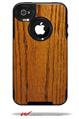 Wood Grain - Oak 01 - Decal Style Vinyl Skin fits Otterbox Commuter iPhone4/4s Case (CASE SOLD SEPARATELY)