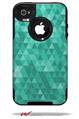 Triangle Mosaic Seafoam Green - Decal Style Vinyl Skin fits Otterbox Commuter iPhone4/4s Case (CASE SOLD SEPARATELY)